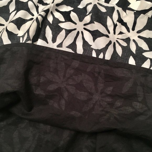 J. Crew Black and White Floral Maxi Dress - Picture 9 of 12